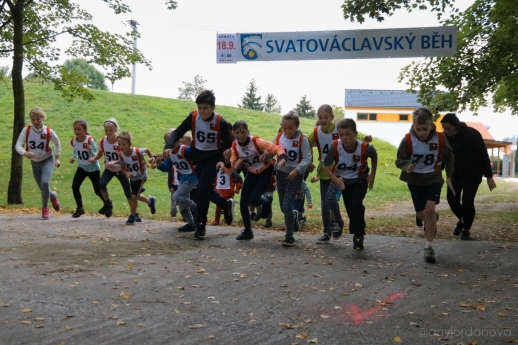 Svatováclavský běh 2021; foto: Anežka Jordánová